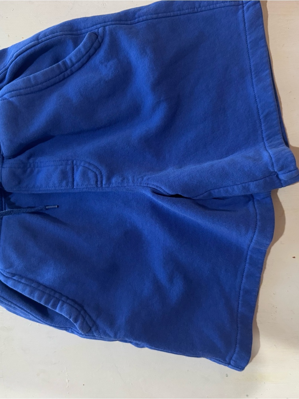 GAP Men's Royal Blue Athletic Fleece Shorts
